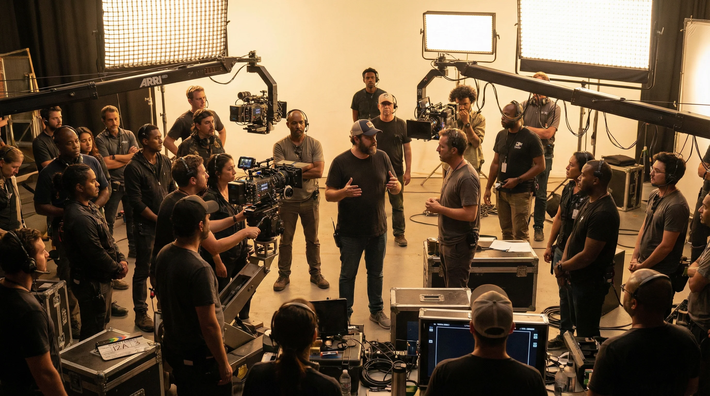 歪歪漫画传媒国际合作拍摄现场